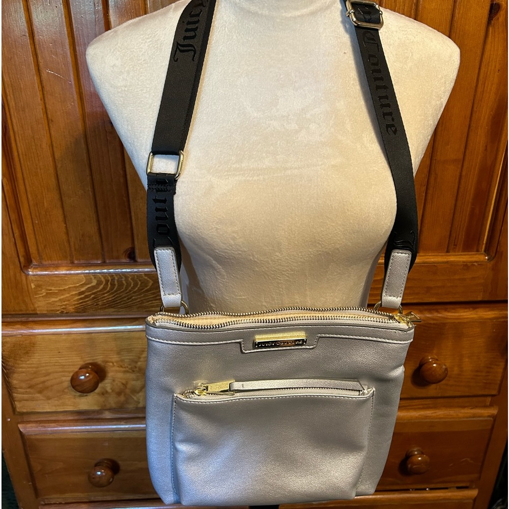 Juicy couture gray tote bag